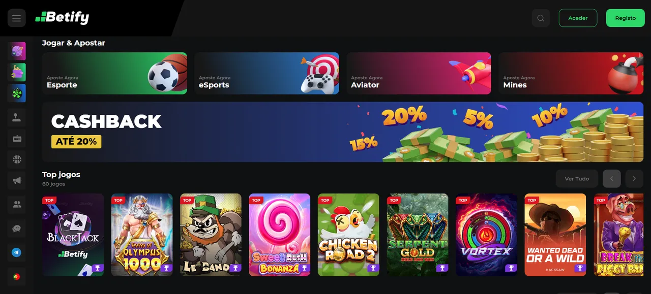 Métodos de Pagamento e Levantamento na Betify